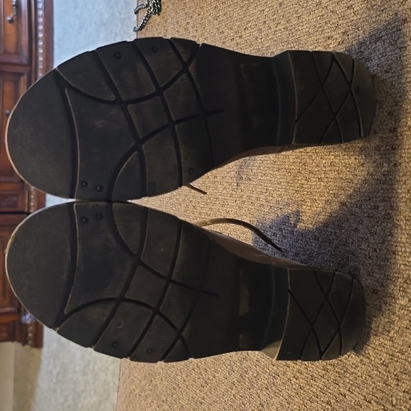 SONOMA BRAND WOMEN'S BROWN LACE UP ANKLE BOOTS SIZE 7 - Picture 7 of 11
